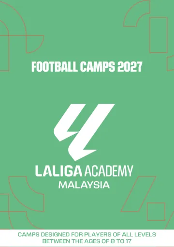 LALIGA Academy Malaysia Summer Camps 2027, cover